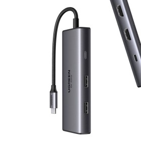 Hub USB-C UGREEN CM498 6-portowy – adapter multiport