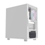Obudowa komputerowa Darkflash DB330M (biała) + 3 wentylatory ARGB