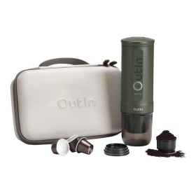 OUTIN Nano ekspres do kawy 7500mAh + etui zielony