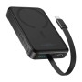 Baseus Powerbank BASEUS Mini magnetyczny 10000mAh 30W czarny
