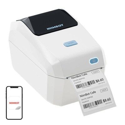 NIIMBOT K3 Drukarka termiczna do etykiet kremowa