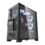 Obudowa komputerowa Darkflash DRX70 MESH (czarna) + 4 wentylatory RGB
