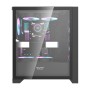 Obudowa komputerowa Darkflash DRX70 MESH (czarna) + 4 wentylatory RGB