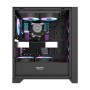 Obudowa komputerowa Darkflash DRX70 MESH (czarna) + 4 wentylatory RGB