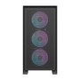 Obudowa komputerowa Darkflash DRX70 MESH (czarna) + 4 wentylatory RGB