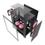 Obudowa komputerowa Darkflash DRX70 MESH (czarna) + 4 wentylatory RGB