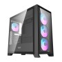 Obudowa komputerowa Darkflash DRX90 glass (czarny)