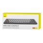 bezprzewodowa klawiatura Baseus K01A (szary)