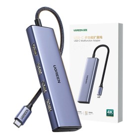 UGREEN Revodok CM511 6-portowy hub USB-C do laptopa