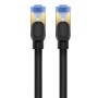 Kabel sieciowy w oplocie kat. 7 Baseus Ethernet RJ45, 10Gbps, 20m (czarny)
