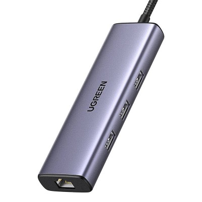 UGREEN Hub USB-C CM512 6-portowy – adapter USB-C