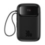 Baseus QPow 2 Powerbank 10000mAh 30W 2xUSB-C czarny