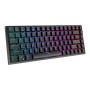Klawiatura mechaniczna Royal Kludge RK84 RGB, Red switch (czarna) (QWERTY)
