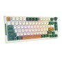 Bezprzewodowa klawiatura mechaniczna Royal Kludge RKH81 RGB, Sky cyan switch (zielona) (QWERTY)