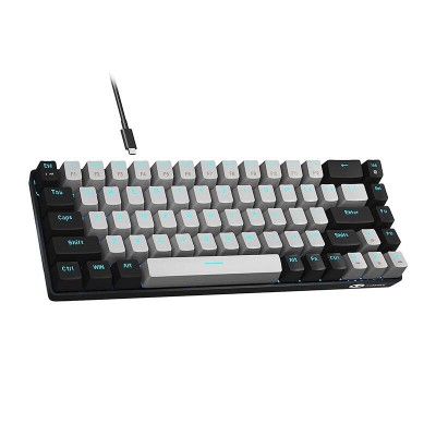 Klawiatura przewodowa MageGee MK-BOX (czarno-szara) (QWERTY)