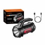 Latarka szperacz Superfire M9-E – 900 lm, 473 m, 6000 mAh, 5h pracy, powerbank