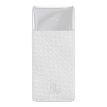 Powerbank BASEUS Bipow 10000mAh 20W 2xUSB USB-C (biały)