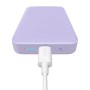 Powerbank magnetyczny Baseus Magnetic Mini 10000mAh, USB-C 20W MagSafe (fioletowy)