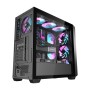 Obudowa komputerowa Darkflash DS900WD (czarna) + 4 wentylatory