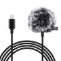 Mikrofon Jack Puluz krawatowy z klipsem PU426 1,5m 3.5mm Lightning
