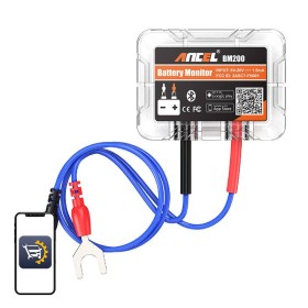 Bezprzewodowy tester akumulatorów Bluetooth Ancel BM200 6-20 V DC Bezprzewodowy tester akumulatorów Bluetooth Ancel BM200 6-20 V DC
