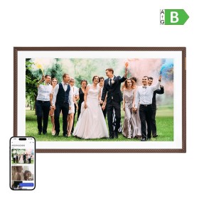 Ramka cyfrowa Arzopa D156 15,6” brązowa – foto﻿ramka