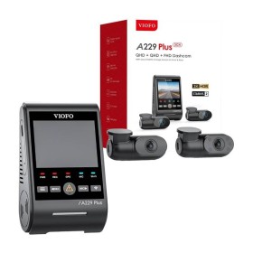 Wideorejestrator VIOFO A229 PLUS 3CH 2K + 2K + 1080p WiFi, GPS