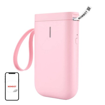 Drukarka etykiet Niimbot D11 bezprzewodowa (różowa)