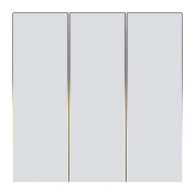 Dotykowy Włącznik Światła ZigBee Avatto TS60-EU-W3 Potrójny TUYA (biały)