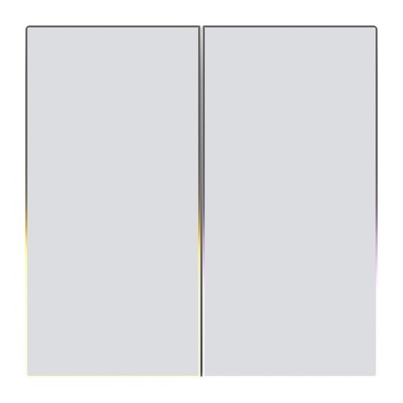 Dotykowy Włącznik Światła ZigBee Avatto TS60-EU-W2 Podwójny TUYA (biały)