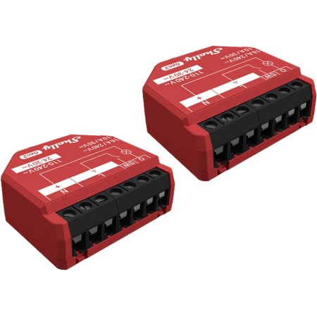 Zestaw 2x sterownik SHELLY 1PM Gen3 Wi-Fi/Bluetooth