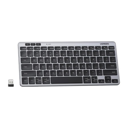 Klawiatura bezprzewodowa wielotrybowa Ugreen K551, Bluetooth 5.3 (szara)