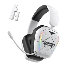 Słuchawki gamingowe ONIKUMA BT883 białe – headset