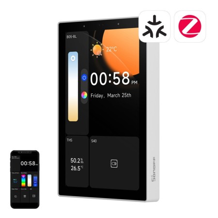 Sonoff NSPanel Pro 120 biały – panel sterowania Smart Home