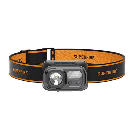 Superfire HL23-S latarka czołowa 350 lm USB-C