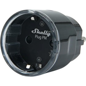 Shelly Plug PM Gen3 Matter czarny – inteligentne gniazdko