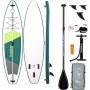 Deska SUP FunWater SUPFW69A zielono-biała – paddleboard