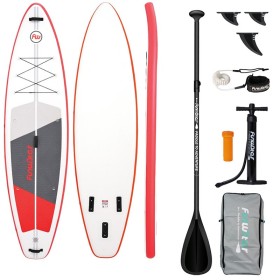 FunWater SUPFW69C Deska SUP do pływania czerwono-biała
