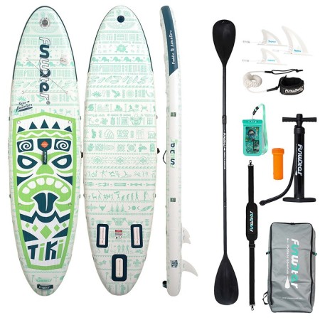 FunWater Tiki SUPFW05D 3,2m zielona – deska SUP