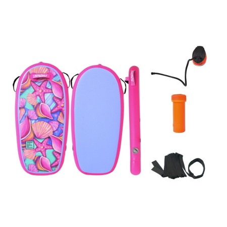 Deska bodyboard FunWater ESIZ00089 1,1m różowa nadmuchiwana