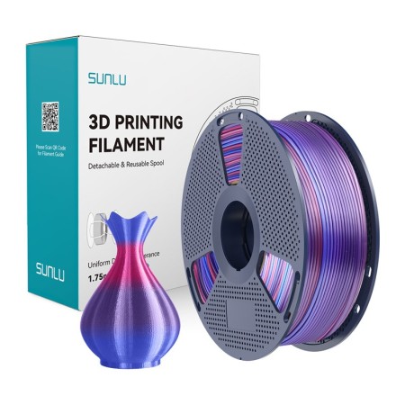 SUNLU PLA+ Silk Rainbow 02 1.75mm 1kg – filament 3D
