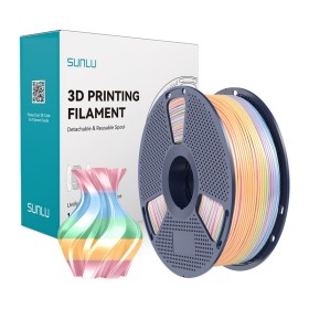 SUNLU PLA+ Silk Rainbow 04 1.75mm 1kg – filament 3D