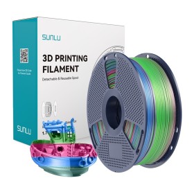 Sunlu Filament PLA+ Silk Rainbow 06 1.75mm 1kg – druk 3D