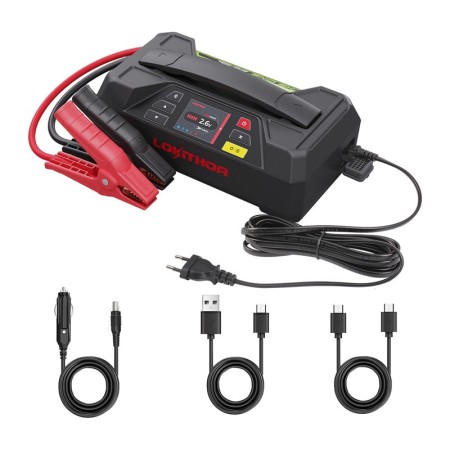 Lokithor JTC4250 4250A – booster rozruchowy 89,6Wh