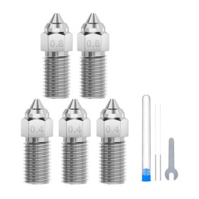 Elegoo Neptune 4/4 Pro – dysze stalowe 0,4-0,8 mm set