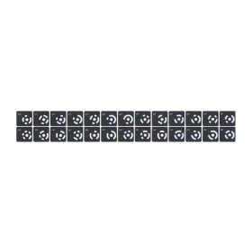 Samoprzylepne markery Revopoint (208 szt.) do skanera 3D