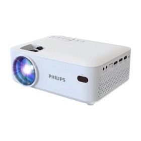 Mini projektor Philips N-100 480p biały | projektor LED