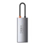 Baseus Metal Gleam Hub USB-C 4-portowy – adapter USB