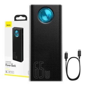 Baseus Powerbank Amblight 30000mAh 65W 4xUSB USB-C czarny