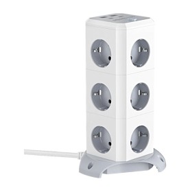 BlitzWolf BW-EC3 listwa zasilająca 12 gniazd pionowa